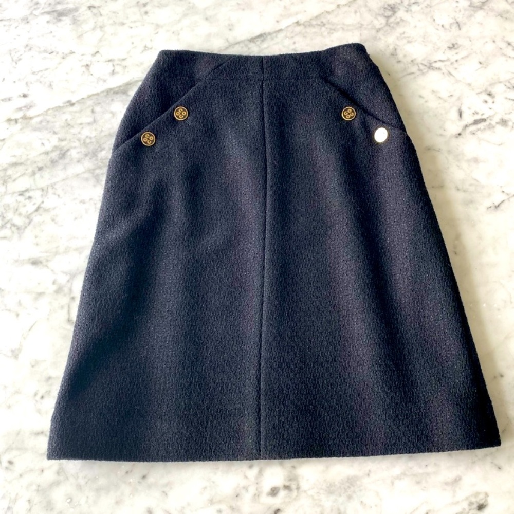 CHANEL High Waist Skirt Size 34